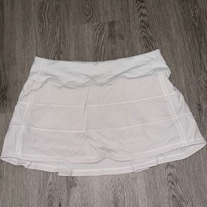 White lululemon skirt